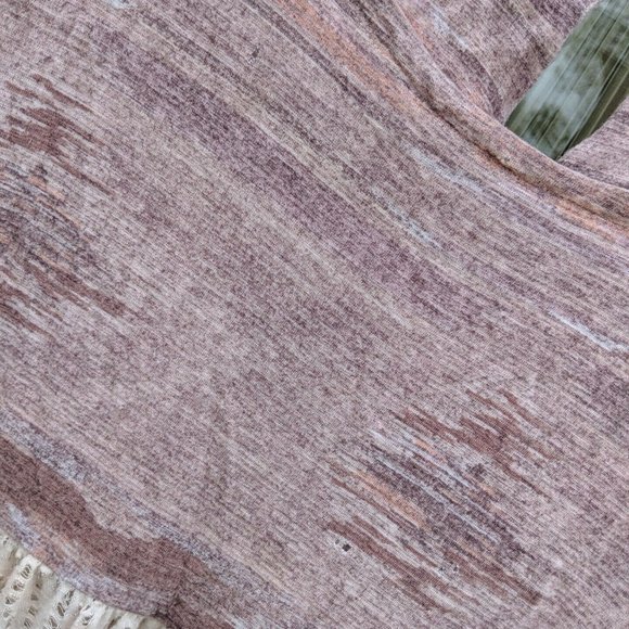 Free People Diamonds Forever Dusty Pink Top - Picture 4 of 7